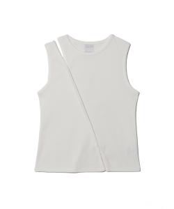 Топ с разрезом и складками ПОСТОЯННЫЙ Column, цвет White