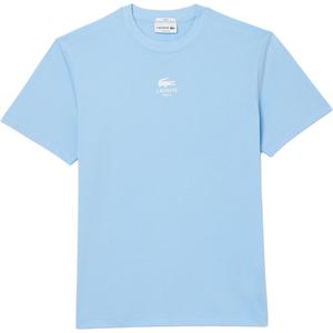 LACOSTE Футболка унисекс светло-голубая