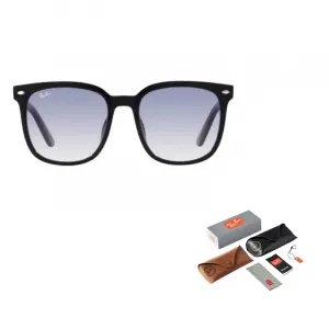 RayBan Солнцезащитные очки Ray Ban квадратной формы, [Gradient]601/19 Black Frame with Light Blue Lens