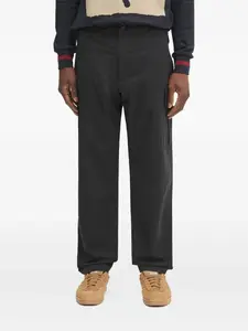 Прямые брюки на пуговицах Paul Smith, черный