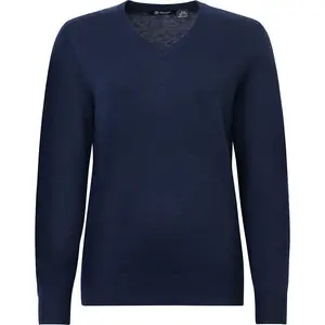 Свитер Abacus Golf Liffin Woman V Neck, синий