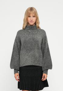 Джемпер YAS YASLISTRA GLITTER PULLOVER, Magnet/Dark Grey
