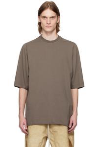 Футболка серая Hollywood Jumbo SS Rick Owens DRKSHDW