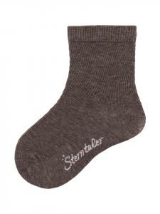Sterntaler Шерстяные носки коричневого меланжевого цвета