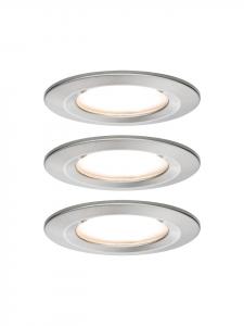 Базовый комплект встраиваемых светодиодных светильников Nova, жесткий корпус  Paulmann