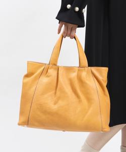 United base/итальянская сумка-тоут из натуральной кожи, двусторонняя, цвет Yellow