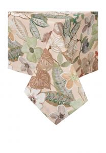 Скатерть Galeria Home Kirby с принтом, 170x130 см, бежевый