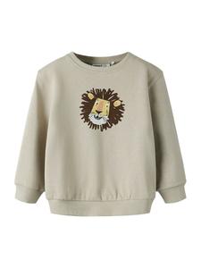 Толстовка NAME IT NMMSAKU, серебристо-серый