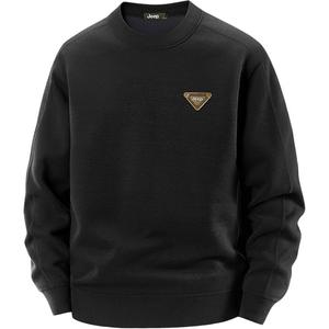 Свитшот Unisex Crew Neck Moderate Regular Jeep, черный