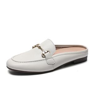 Мюли женские с закрытым носком женские Zhr, цвет Apricot