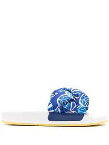 Плетеные шлепанцы Treccia La DoubleJ, синий