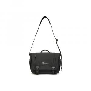 Champion Тканевая сумка унисекс черный/волчий зуб серый, Black