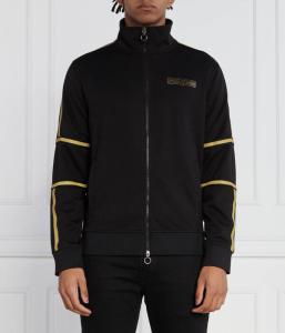 Толстовка Armani Exchange Regular Fit, черный / золотой