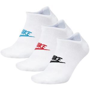 НОСКИ Nike Sportswear Everyday Essential No-Show Socks 3, белые, унисекс