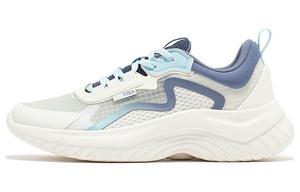 Кроссовки женские с низким верхом, белый/синий 361°