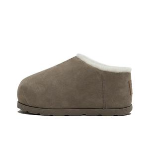 MASOOMAKE Тёплые женские зимние ботинки до щиколотки Rock Brown - хаки, цвет Khaki