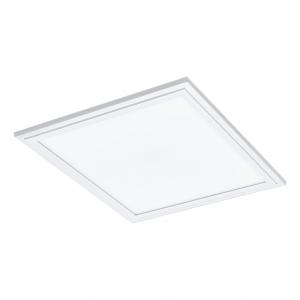 Светодиодный потолочный светильник EGLO Connect Salobrena-C Panel, потолочный светильник для умного дома, светодиодная панель, 30 x 30 см, с регулировкой яркости, регулируемые белые тона и цвета, белый