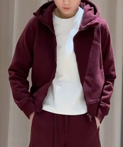 Толстовка на молнии с капюшоном Aimoha - Select -, цвет Wine