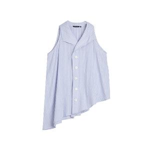 ELLE Рубашка Women's Stripes Lapel Moderate