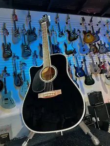 Акустико-электрогитара Takamine EF341DX LH для левшей - черная GET PLEK'D! 656