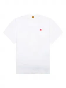 Хлопковая футболка с графическим принтом Human Made, белый