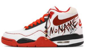 Nike Кроссовки Flight Legacy из синтетической кожи, удобные, средней высоты, винтажные, унисекс, красные