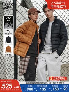 Куртка-пуховик Reebok в ретро-стиле, черный