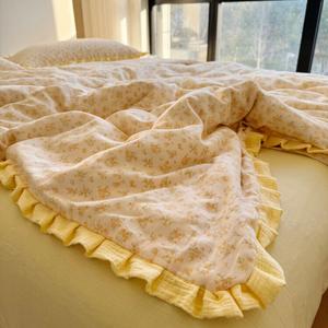 LUOLAI HOME Комплект постельного белья из 3 предметов, простыня 1.2м, пододеяльник 150×200см, цвет Sunny day