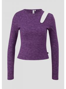 QS Лонгслив цвета 48W0_сиреневый