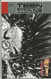 Teen Titans Vol.5 #6 "Black & White Sketch Variant" (DC COMICS)
