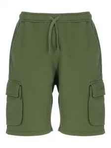 Шорты карго с эластичным поясом MC2 SAINT BARTH, зеленый