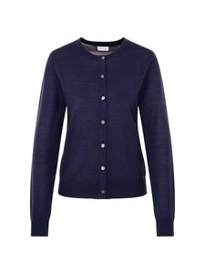 Вязаный кардиган SEIDENSTICKER The Knits, темно-синий