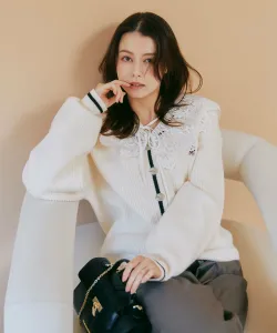 Комплект кардигана из серии «Медведь» Jill By Jill Stuart, цвет Ecru