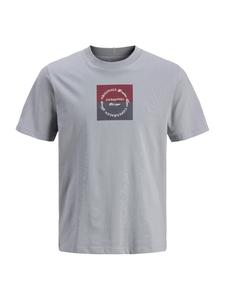 JACK & JONES Футболка 'JORCATSKILLS' в цвете Smoke Blue