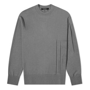 Свитер A-COLD-WALL* Intarsia Logo Knit Sweaters 'Grey', серый