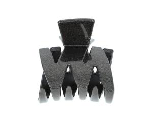 Французская пряжка из черной парчи 4х4,5 см Framboisine