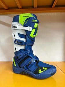 LEATT Внедорожные ботинки motorcycle 45 track forest road 55 competition с регулируемой осью, антискользящие, для мужчин и женщин, оранжевый 4.5 синий, универсальная версия, размер 42