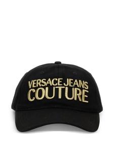 Бейсболка с вышитым логотипом Versace Jeans Couture, черный