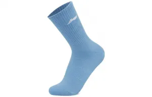 Li-Ning Fitness Series Crew Socks Unisex 1 Pack Tranquil Blue