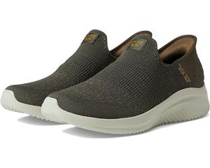 Кроссовки SKECHERS Martha Stewart Ultra Flex 3.0 - Neptune Hands Free Slip-Ins, оливковый