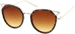 Женские солнцезащитные очки Rex Bold Cat Eye Unknown, Tortoise