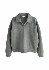 Поло Next SUPERSOFT COSY RUGBY NECK, Charcoal Grey/Grey