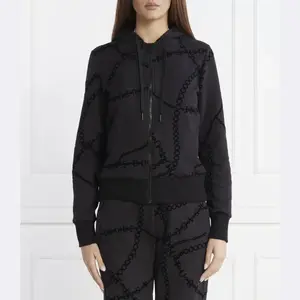 Толстовка обычного кроя Versace, черный