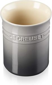 Керамическая кастрюля Le Creusetс половниками, 1,1 литра, цвет "кремень"