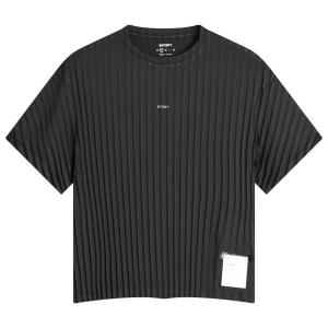 Футболка Auralite со складками Satisfy, черный