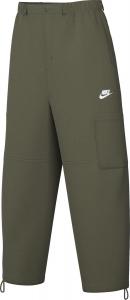 Коллекция тканых брюк-карго Nike Mens Club, Medium Olive/White