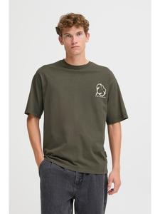 Рубашка с круглым вырезом CFHARGIN черного цвета CASUAL FRIDAY