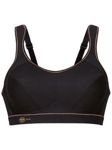 Спортивный бюстгальтер Anita, цвет schwarz/gold