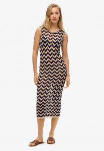 Вязаное платье Superdry, marine blue