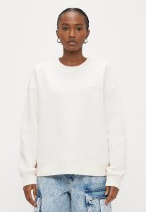 Толстовка Gina Tricot Petite Sweatshirt, Offwhite/Off-White